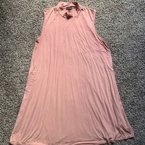Kristin Nicole Sleeveless Pink Mini Dress